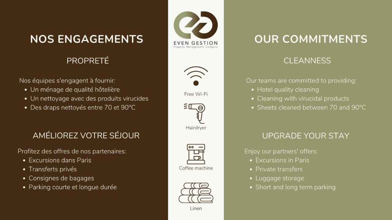 Prox.Gare Montparnasse-Galeries Lafayette! 4Pers. Apartment Париж Екстериор снимка